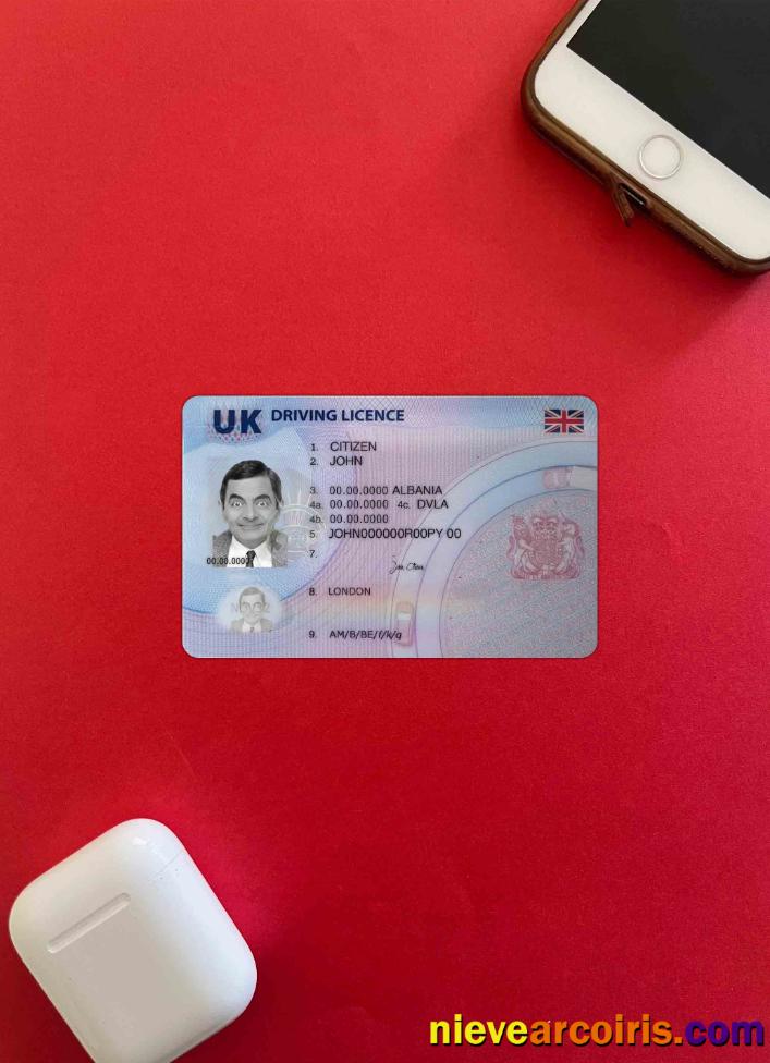 United Kingdom driving license, (after 2021 December-present) photolook